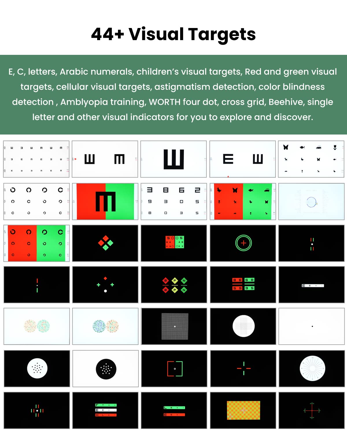 21.5inch LCD Digital Visual Acuity Chart T818