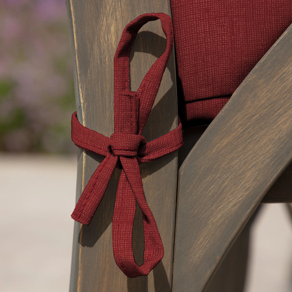 Ruby Red Outdoor Seat Cushion 21 x 21 S230