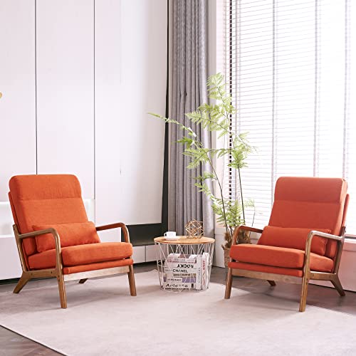 White Teddy Fleece Upholstered Accent Chair with Pillow H723