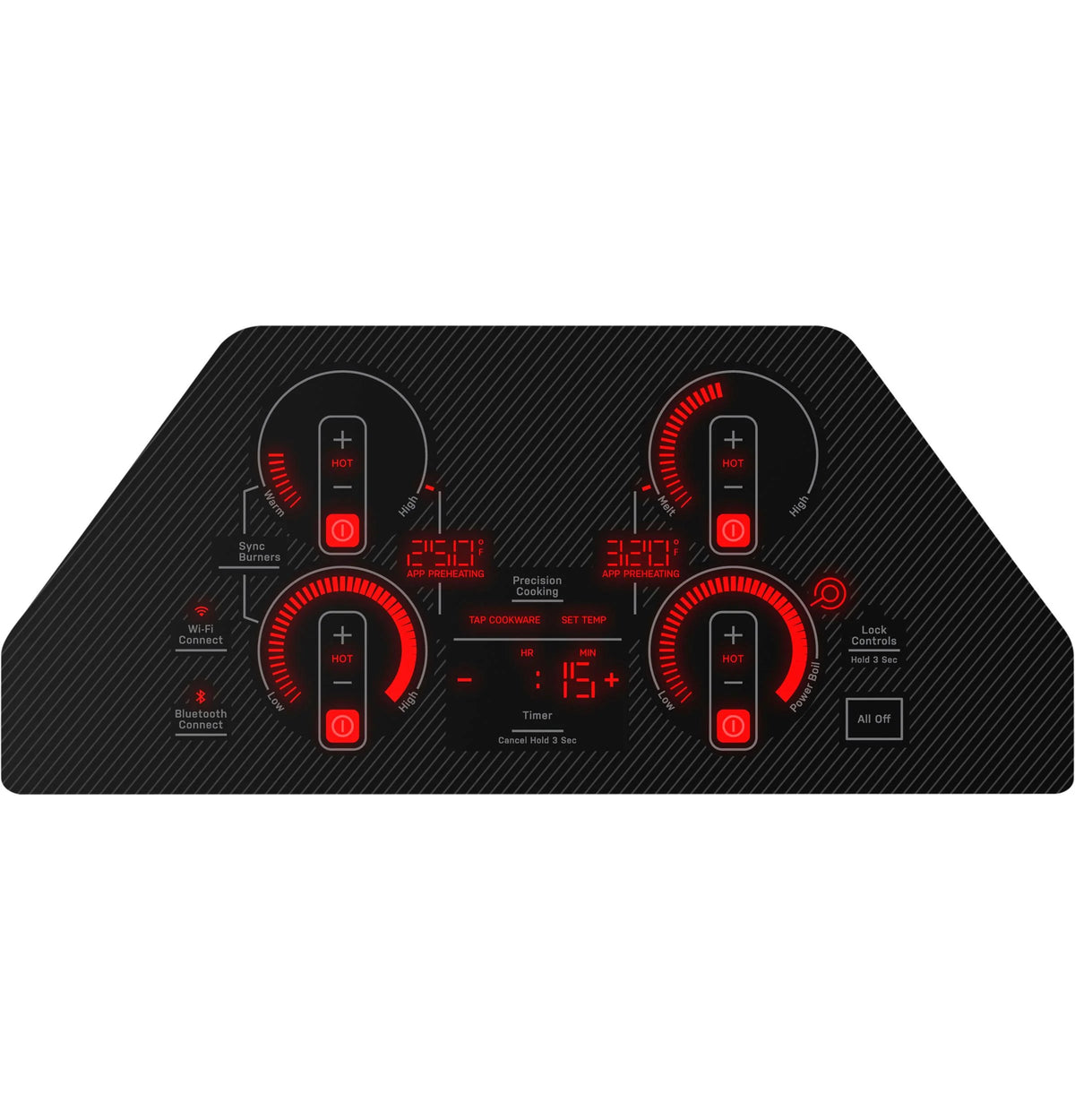 Black Electric Cooktops U4685