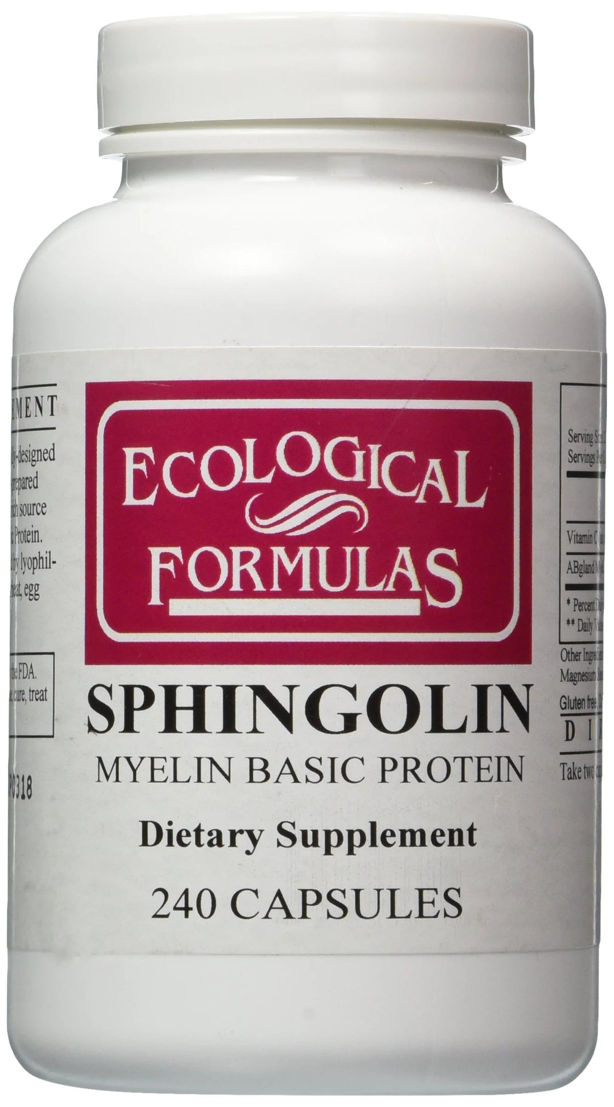 Sphingolin 200 mg 240 Capsules N22467
