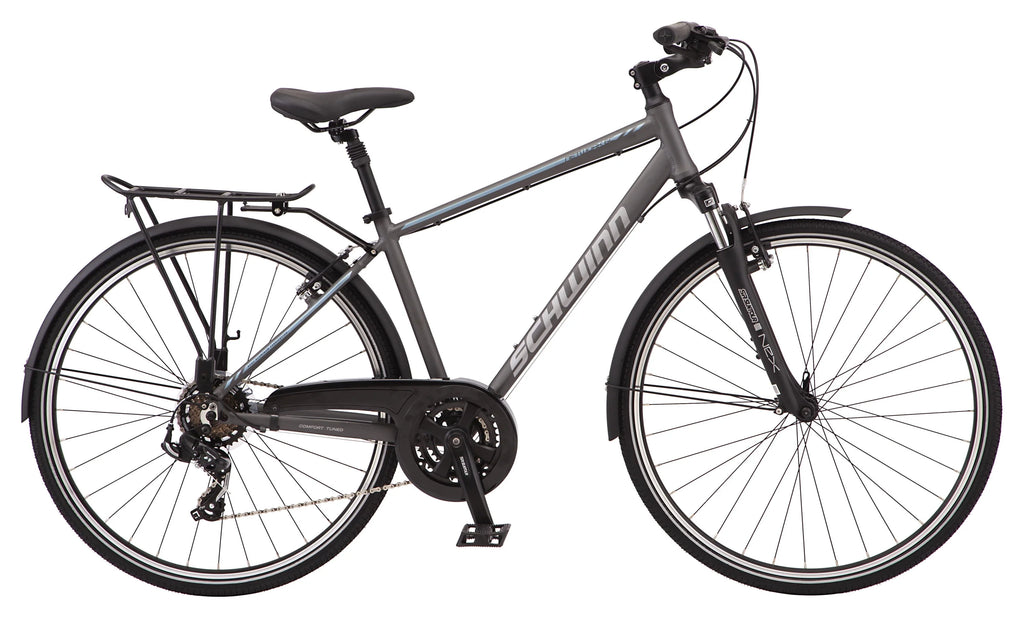 21 Speeds Hybrid Bike 700c Wheels Grey W97463
