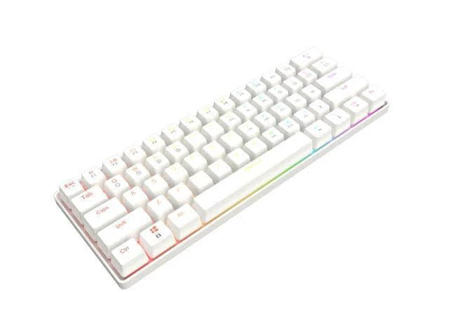 61 Keys Multi Color RGB LED Backlit Wired Mechanical Gaming Keyboard O927061