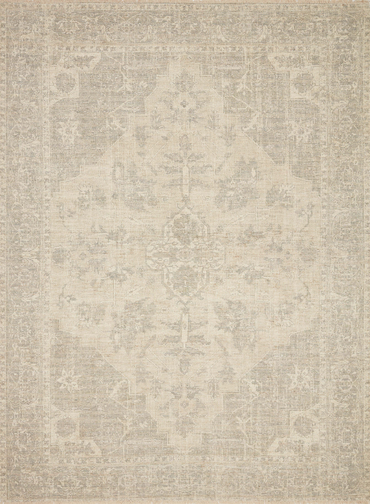 Ivory Grey 7'9 x 9'9 Rug P8104