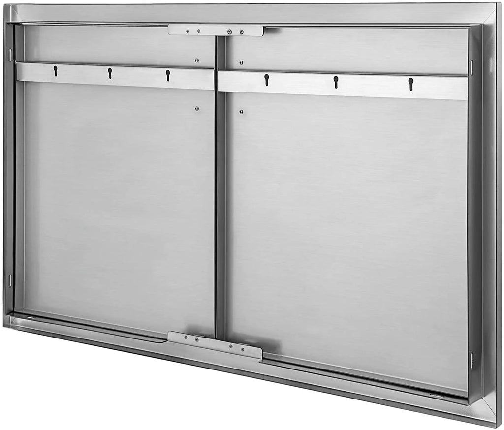 Stainless Steel Double Door L80209