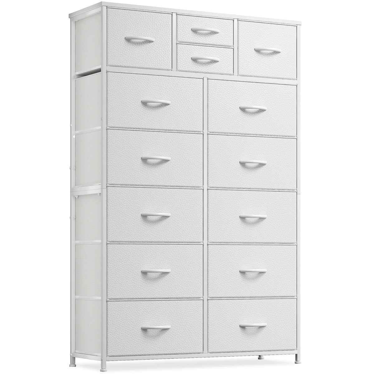 Charcoal Black 14 Drawer Tall Dresser H59787