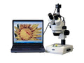 3.5X-90X Stereo Zoom Microscope with Dual Halogen Lights and 3MP Camera O920702