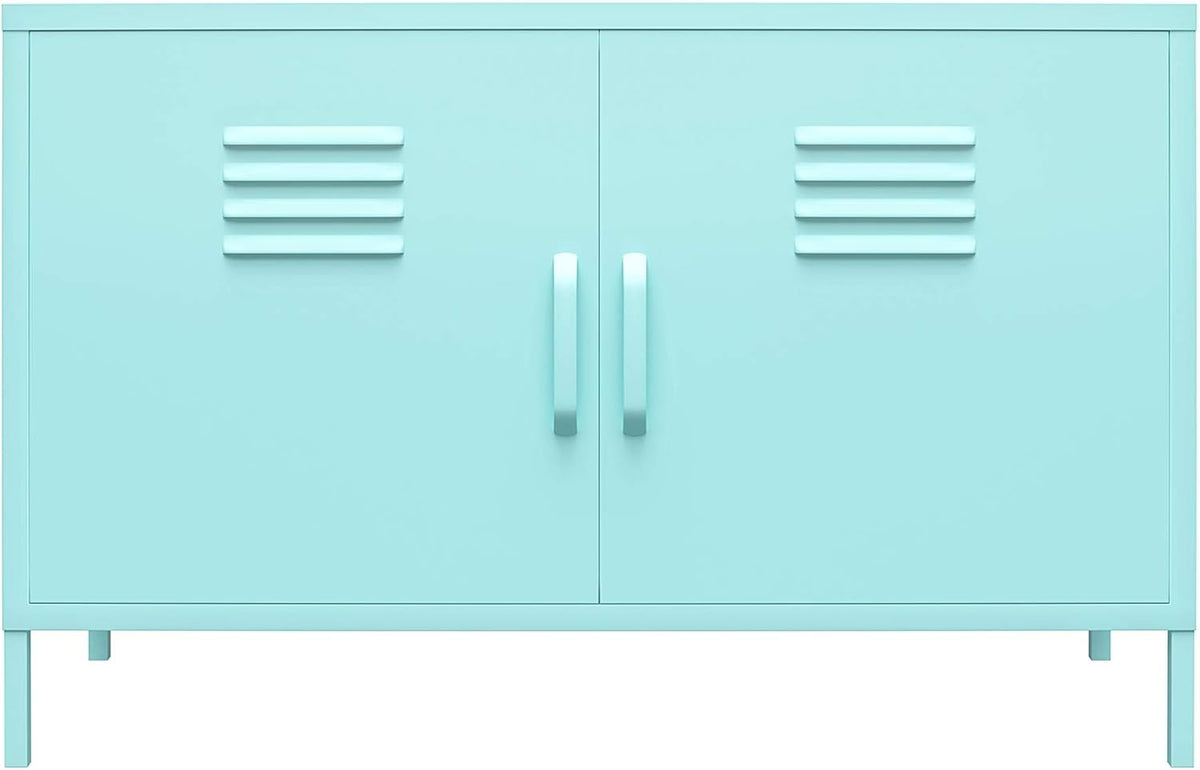 2 Door Metal Locker Accent Cabinet P267831