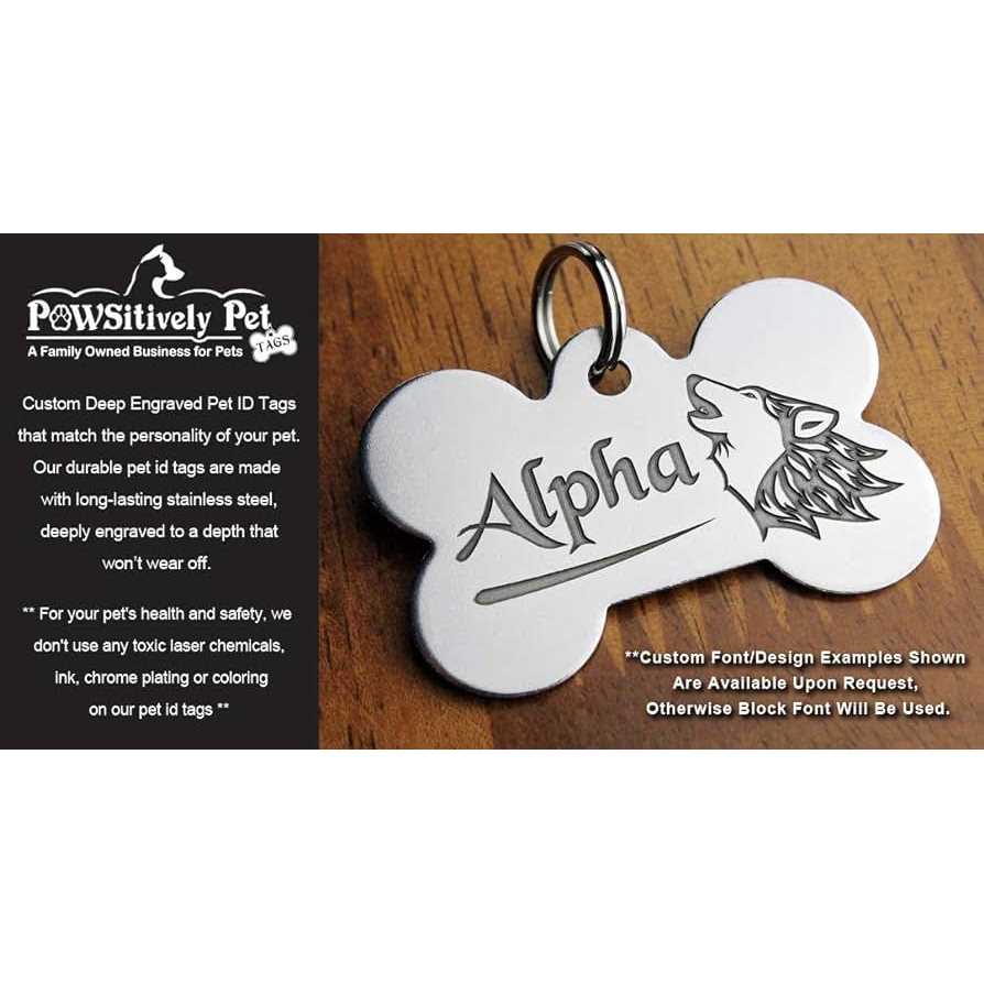 Stainless Steel Custom Engraved Pet ID Tags K76207