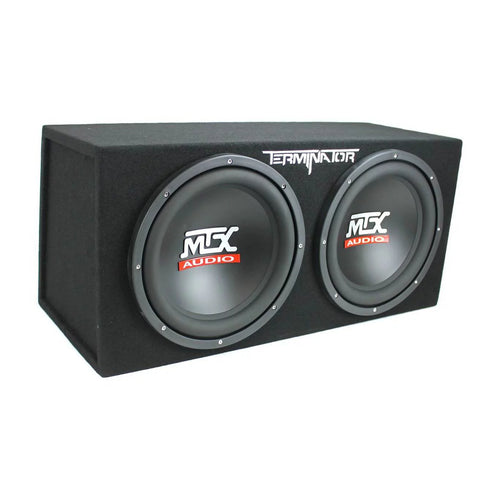 12" 1200W Dual Loaded Subwoofer Box + 1500W Amplifier + Capacitor T291606