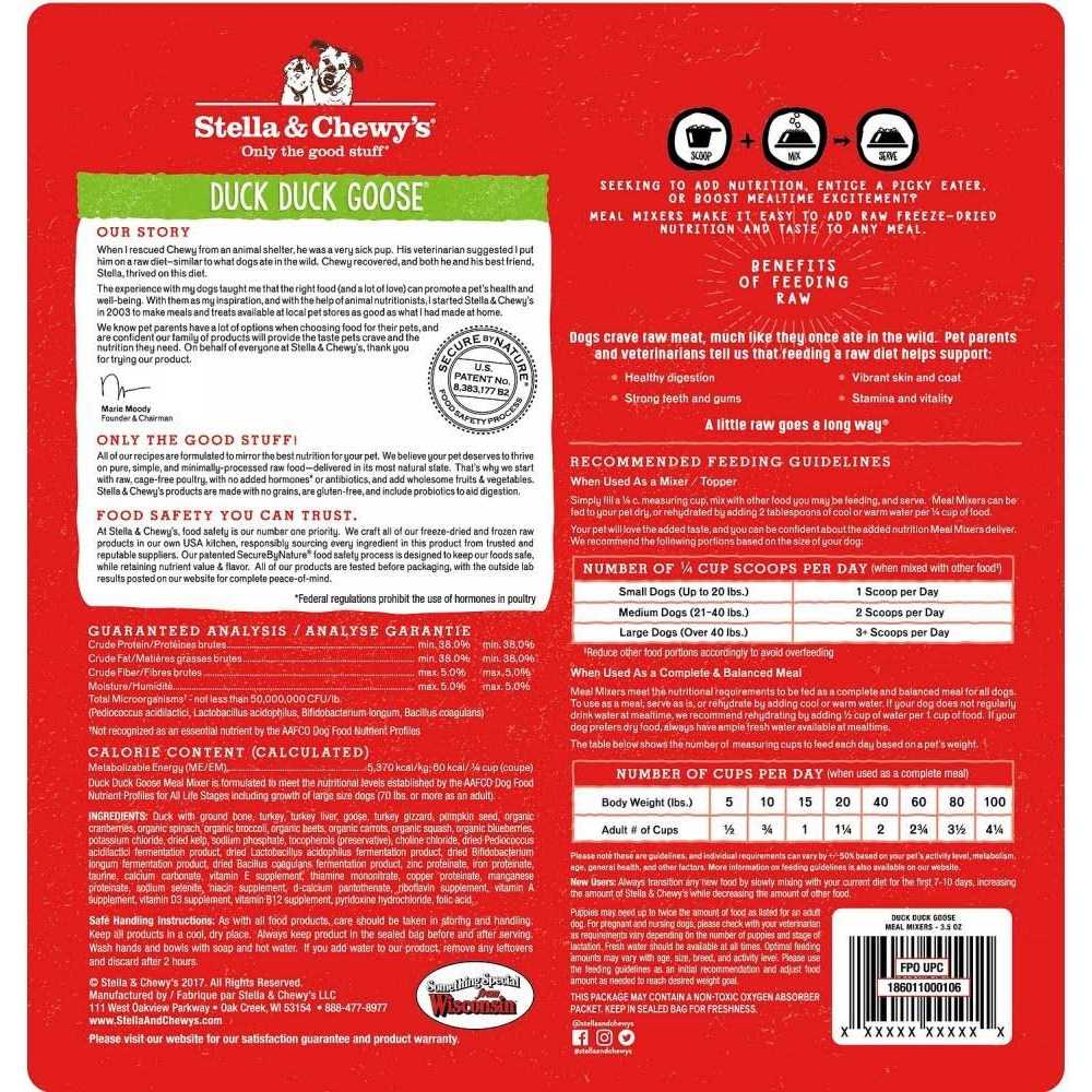 Freeze Dried Dog Food X40682