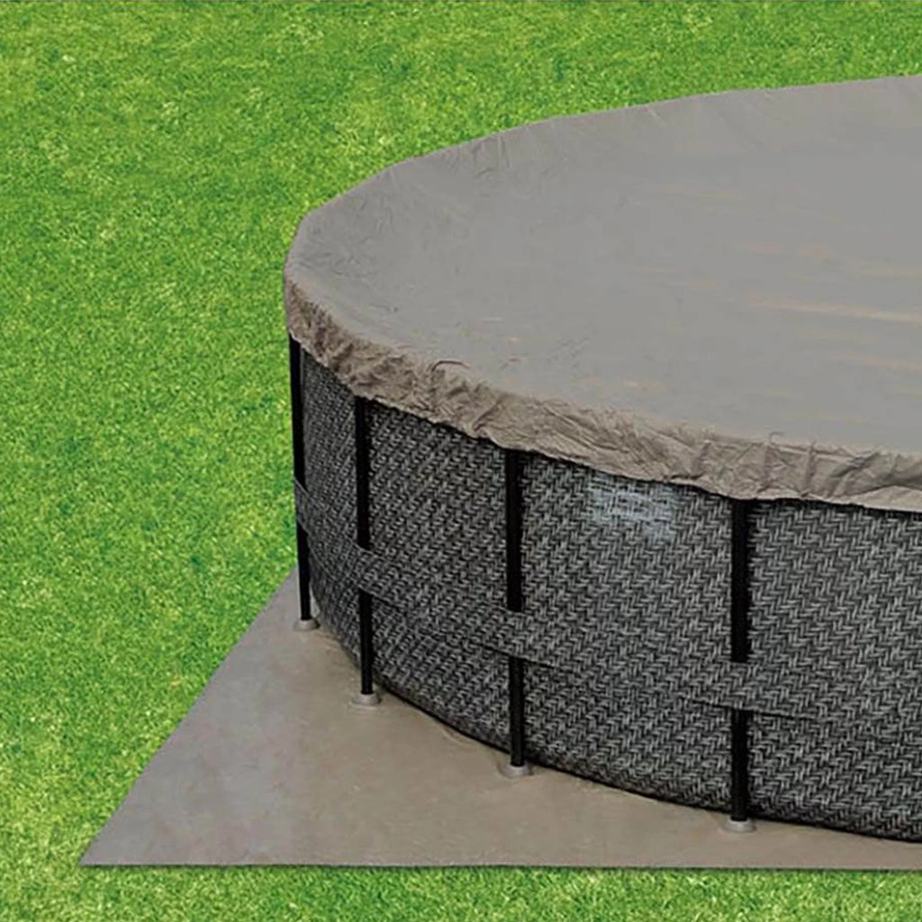 20ft x 48in Above Ground Frame Swimming Pool Set with Pump F202500