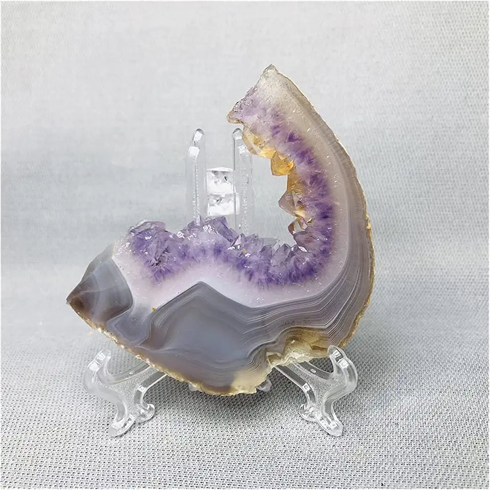 Amethyst Agate Gemstone Slices Home Decoration C812219