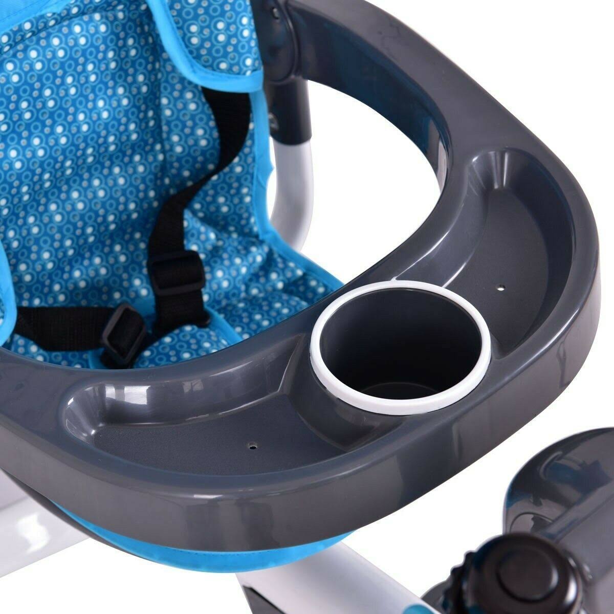 4-in-1 Detachable Baby Stroller Tricycle with Canopy H348022