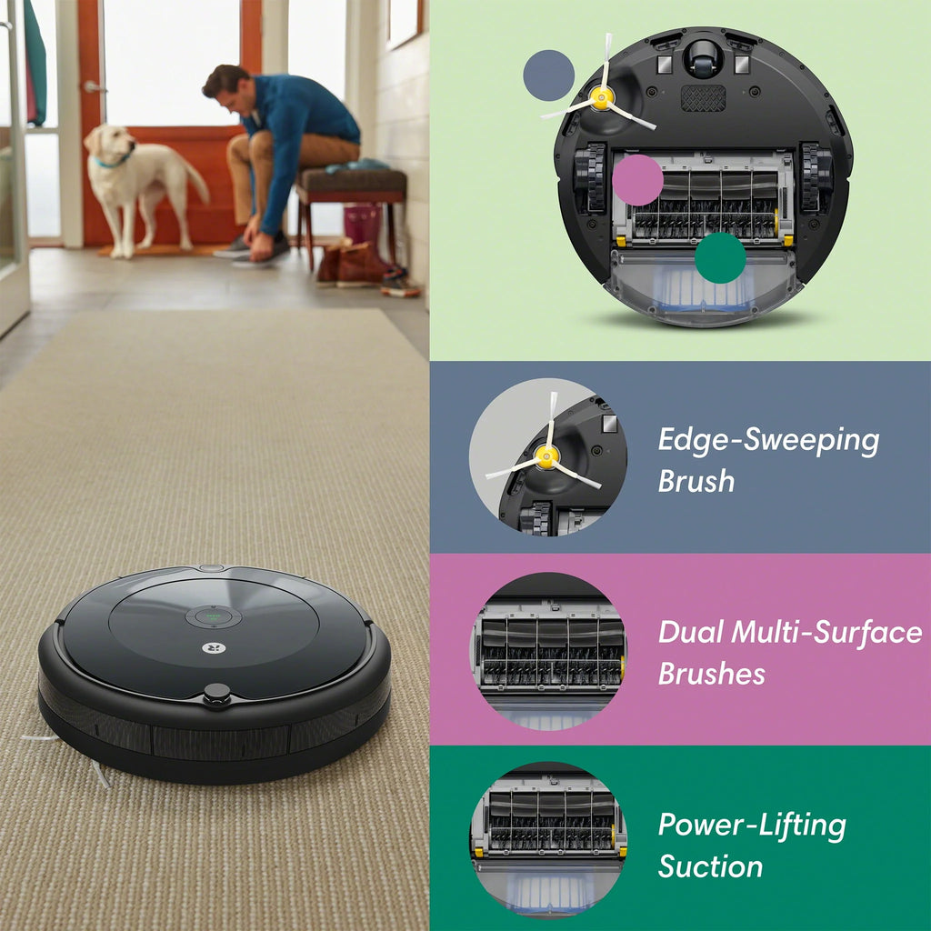 Robot Vacuum with Wi-Fi Connectivity R799578
