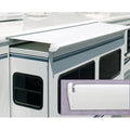 White Slideout Kover with Deflector I81865