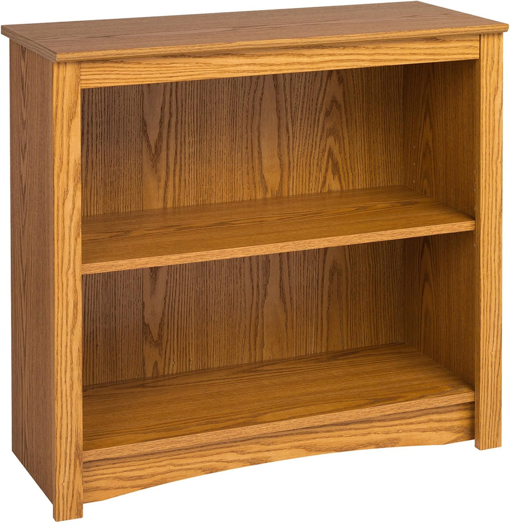 Espresso 2-shelf Bookcase J55308