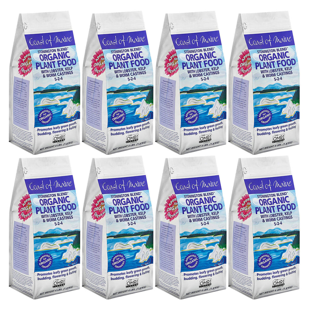 Organic Plant Food 4 Pound Bag 8 Pack V61599