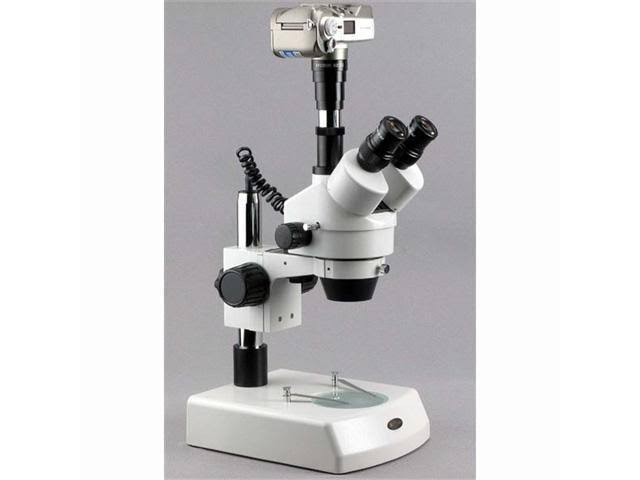 3.5X-90X Stereo Zoom Microscope with Dual Halogen Lights and 3MP Camera O920702