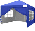 10'x10' Pop Up Canopy Tent with Sidewalls P872528