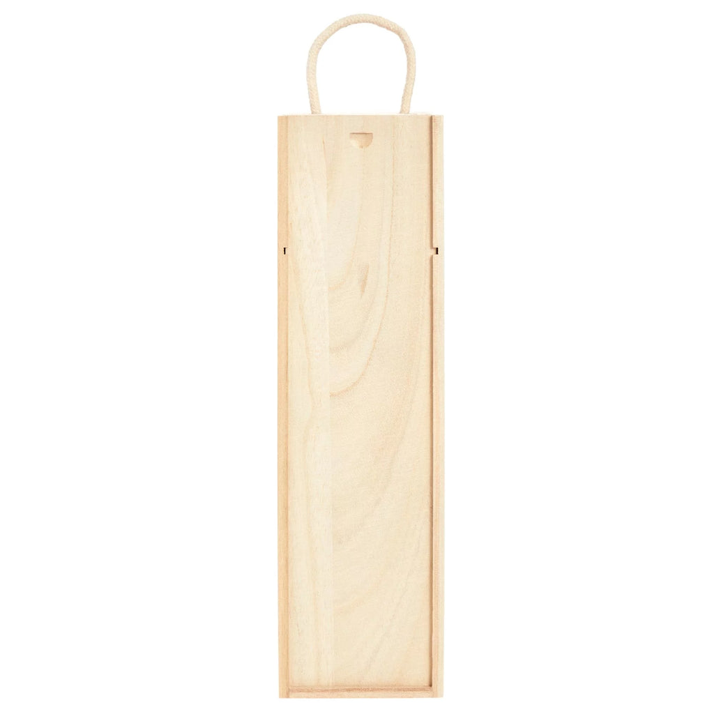 2 Pack Unfinished Wooden Wine Boxes with Handles R5733