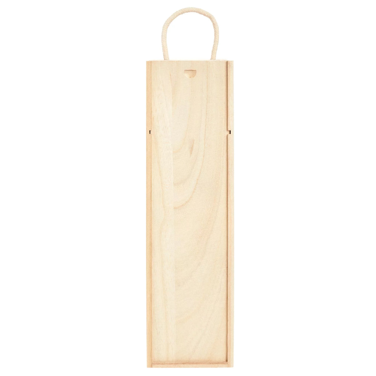 2 Pack Unfinished Wooden Wine Boxes with Handles R5733