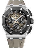 Smoked Light Brown Dial Chronograph 43mm J81222