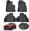 Custom Fit All-Weather Car Floor Mats Full Set TPE K2641