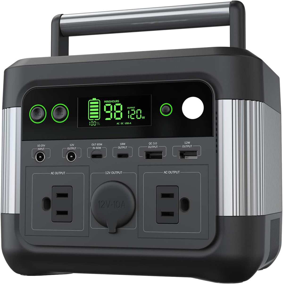 600W 518Wh Portable Power Station K362