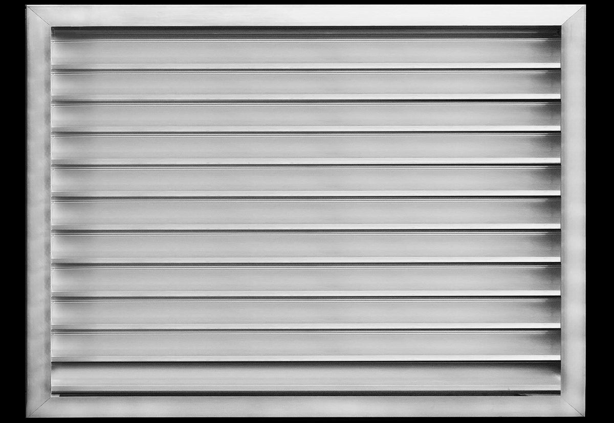 30 inch Aluminum Exterior Vent with Screen Mesh O49802
