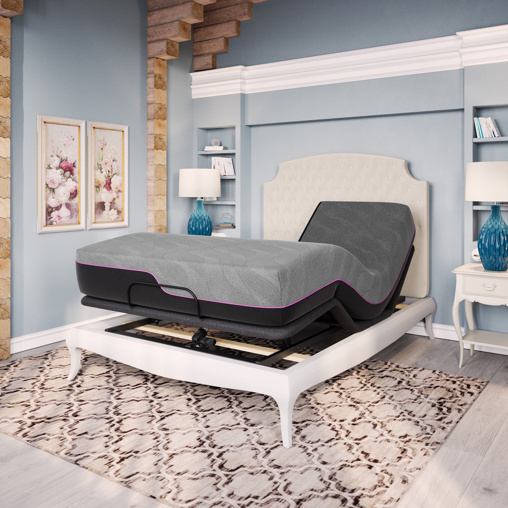 Queen Size Memory Foam Mattress and Adjustable Base P12674
