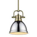 1 Light Single Dome Pendant F76528