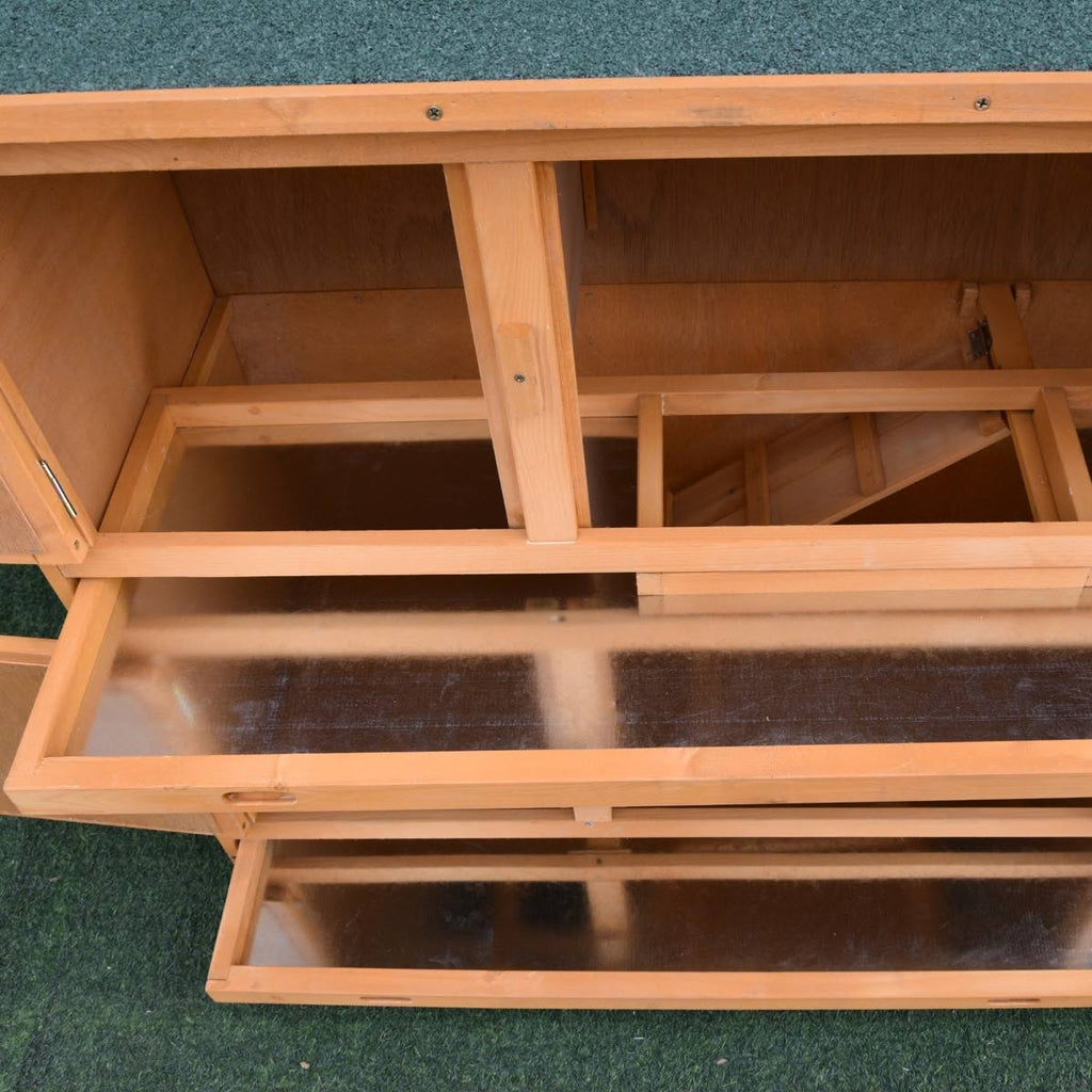 Solid Wood Rabbit Hutch P406