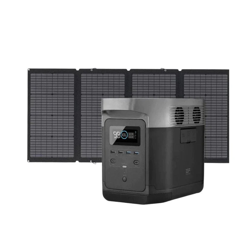 Portable Power Station and Bifacial Portable Solar Panel Z564