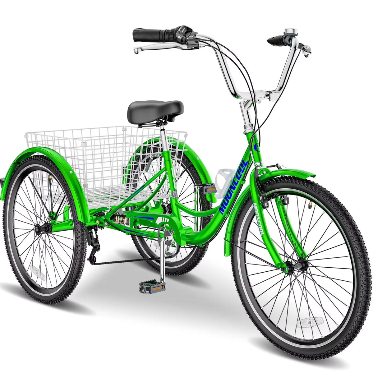 7 Speed Adult Tricycle with Basket & Dual Braking System V329049
