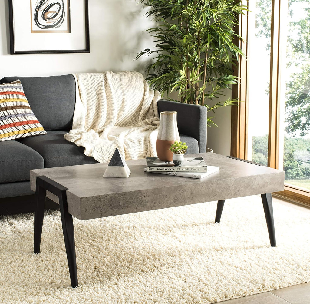 Light Grey and Black Coffee Table M36387