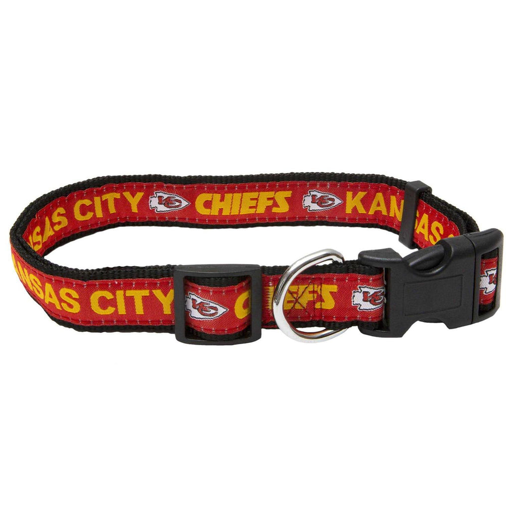 Kansas City Chiefs Dog Collar L7503