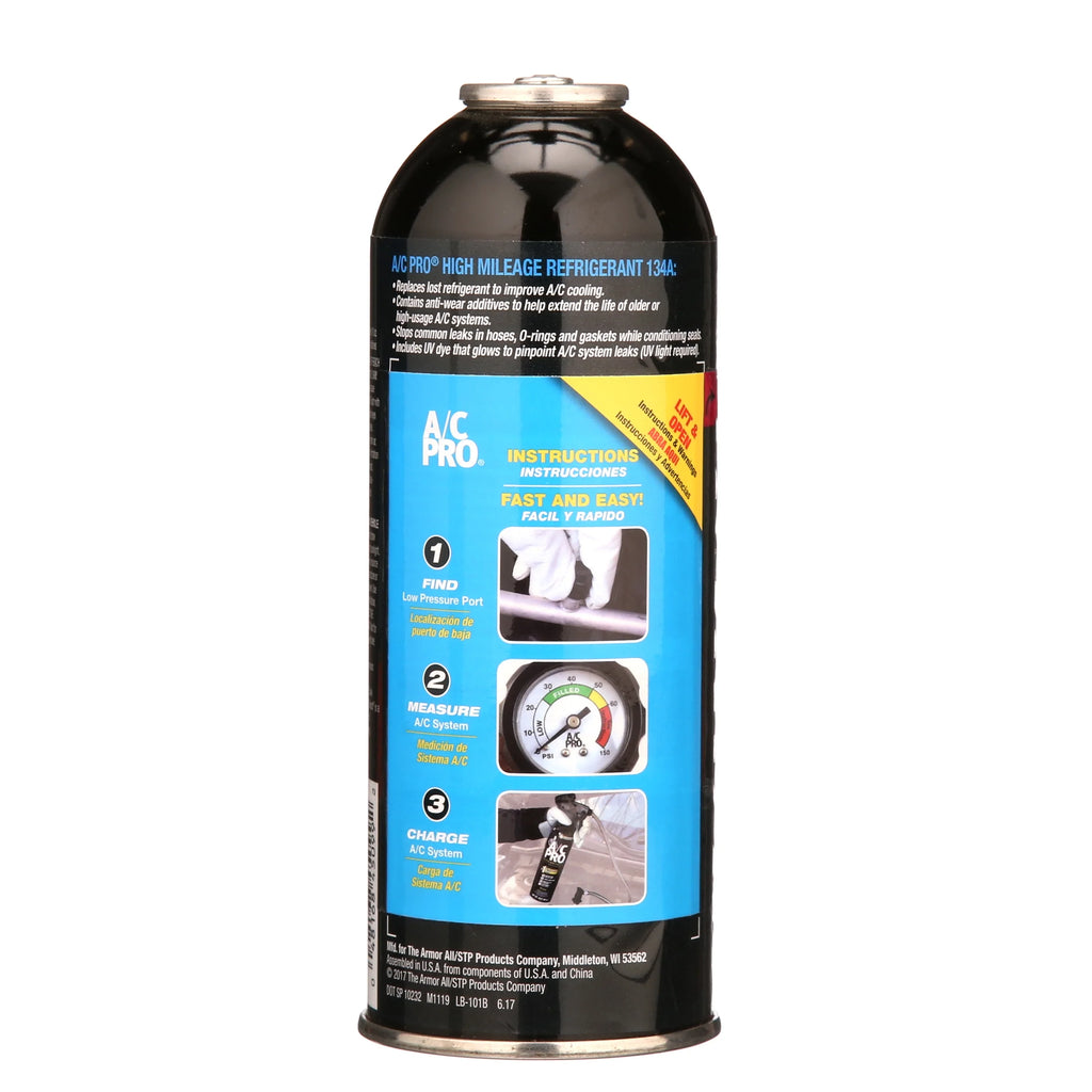 High Mileage R-134a Auto Air Conditioner Refrigerant 12oz P52669
