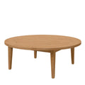 Round Teak Wood Coffee Table J103441