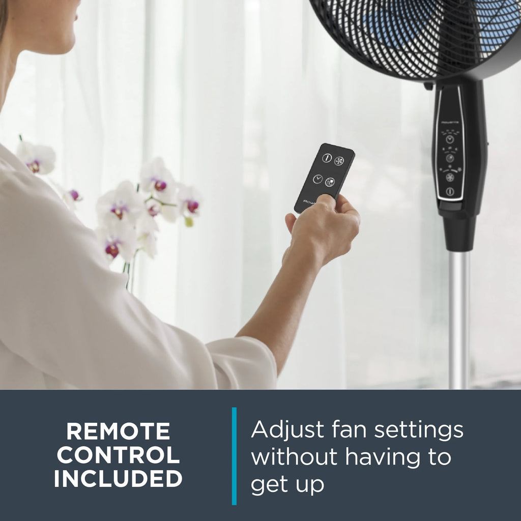 Portable Weather Resistant Black Fan D4367