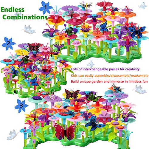 200 Pcs Flower Building Toy Set B871514