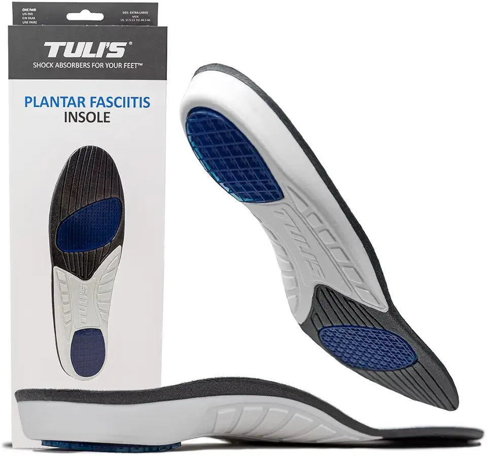Full-Length Shock-Absorbing Arch Support Insoles, 1 Pair, X-Large Z977811