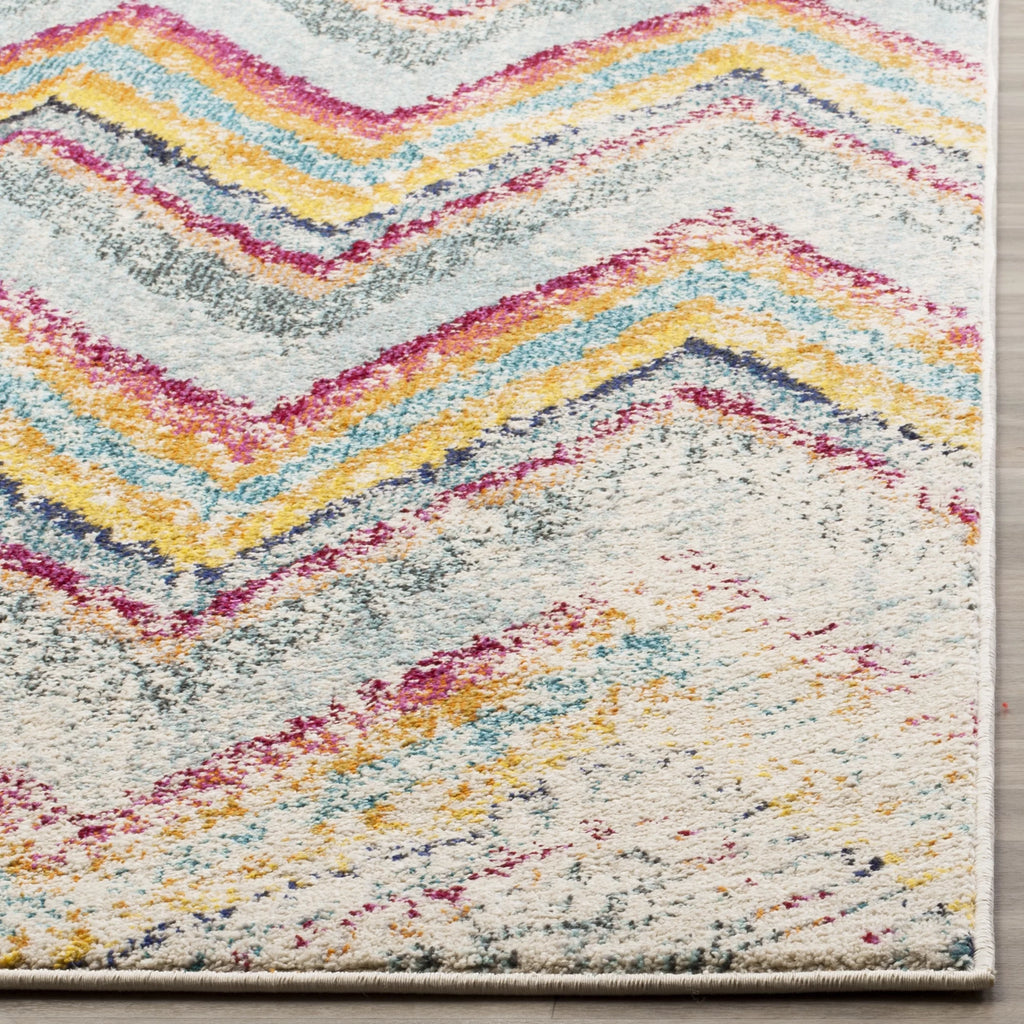 Multi Chevron Area Rug 8' x 11' H82014