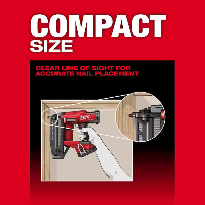 18-Volt Lithium-Ion Brushless Cordless 16-Gauge Straight Finish Nailer D62623