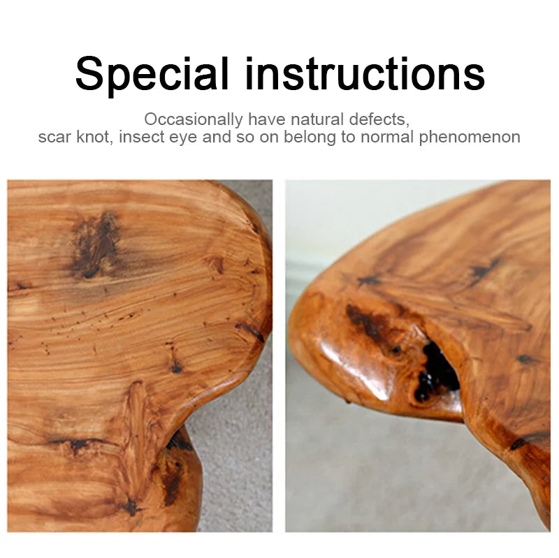 Natural Wood End Table U73299