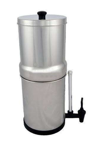 Water Purifier with 2 Black Filters and Sight Glass Spigot E46651