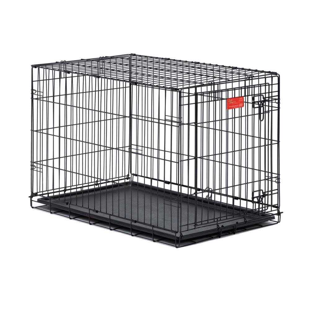 Black Single Door Dog Crate J75276