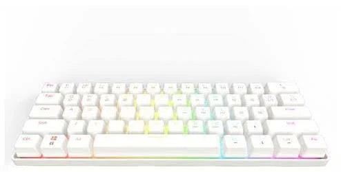 61 Keys Multi Color RGB LED Backlit Wired Mechanical Gaming Keyboard O927061