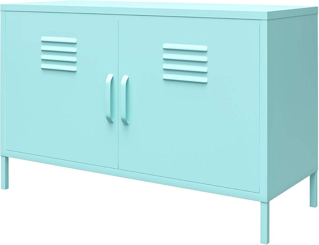 2 Door Metal Locker Accent Cabinet P267831