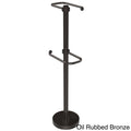 Free Standing Two Roll Toilet Tissue Stand Oil Rubbed Bronze Q504133